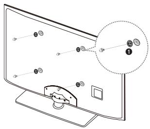 SAMSUNG UE27D5000NW - Specificaties voor de wandbevestigingsset (VESA) - 1