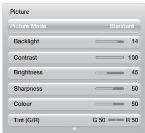SAMSUNG UE37D6530WS - How to toggle between the e-Manual and the corresponding menu(s). - 3