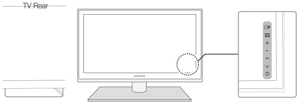 SAMSUNG UE37D6530WS - Viewing the Control Panel - 1