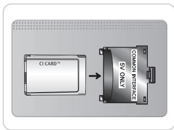 SAMSUNG UE37D6530WS - Verwenden der „Cl“- oder „Cl+“-Karte - 1