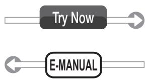 SAMSUNG UE37D6530WS - How to toggle between the e-Manual and the corresponding menu(s). - 2