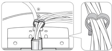 SAMSUNG UE37D6530WS - Assembling the Holder-Wire stand - 2