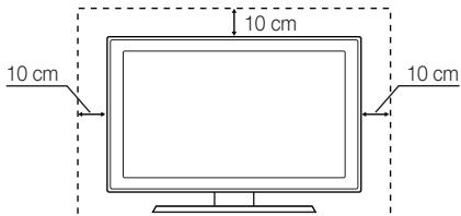 SAMSUNG UE37D6530WS - Absichern des Aufstellbereichs - 1