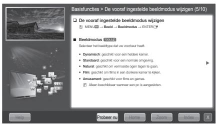 SAMSUNG UE37D6530WS - De Help gebruiken - 3
