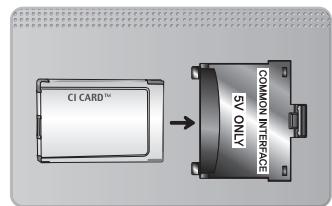 SAMSUNG UE37D6530WS - Using the "CI or CI+ CARD" - 1