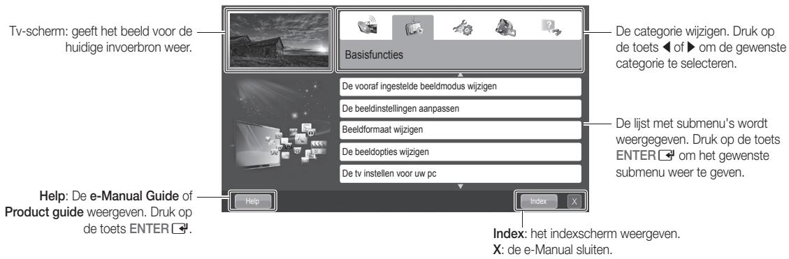 SAMSUNG UE37D6530WS - De e-Manual weergeven - 5