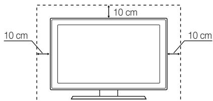 SAMSUNG UE37D6530WS - Securing the Installation Space - 3