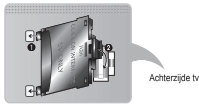 SAMSUNG UE37D6530WS - De CI-cardadapter bevestigen - 3
