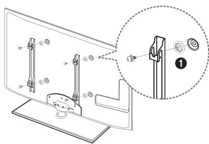 SAMSUNG UE37D6530WS - Préparation avant l'installation d'un dispositif de fixation murale - 2
