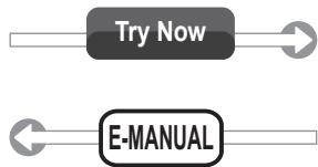 SAMSUNG UE40D8000YS - How to toggle between the e-Manual and the corresponding menu(s). - 2