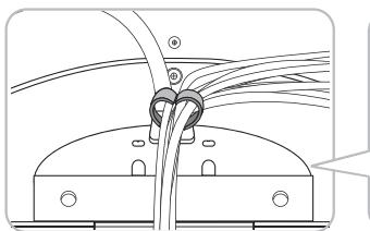 SAMSUNG UE40D8000YS - Assembling the Holder-Wire stand - 2