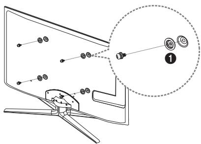 Diagram showing a computer monitor with labeled components and an annotated diagram highlighting component 1.