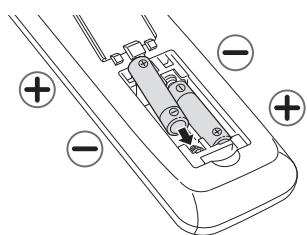 Diagram of a battery or motor component with polarity indicators (+/-) and internal structure