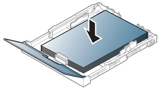 SAMSUNG CLP-360 - Insérez le papier face à imprimer vers le haut. - 1