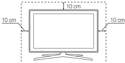 SAMSUNG PS51E8000GQ - Ausreichende Belüftung Ihres Fernsehgeräts und sichere Aufstellung - 1