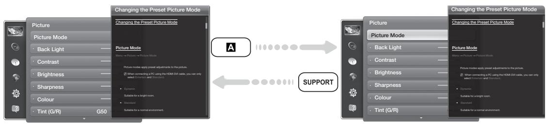 SAMSUNG UE-40ES7000 - Access the e-Manual - 1