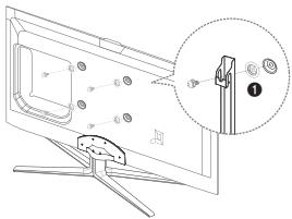 SAMSUNG UE-40ES7000 - Preparazione per l'installazione di un supporto a parete - 2