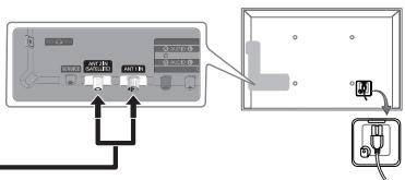 SAMSUNG UE-40ES7000 - Connecting to an Aerial - 4