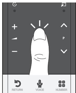 SAMSUNG UE-40ES7000 - Using the Touch Pad - 2
