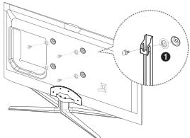 SAMSUNG UE-40ES7000 - Vorbereitung zum Anbringen der Wandhalterung - 2