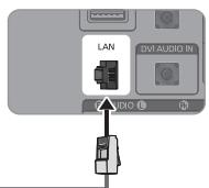 SAMSUNG UE-55ES6300 - Netwerkverbinding - met gebruik van kabels - 5