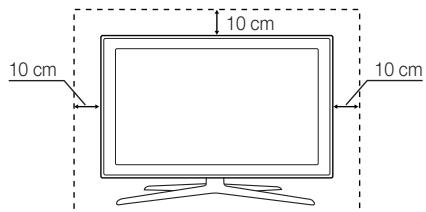 SAMSUNG UE-55ES6300 - Securing the Installation Space - 1