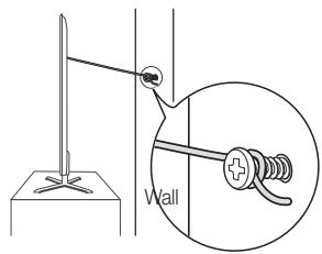 SAMSUNG UE-55ES6300 - To Avoid the TV from Falling - 2