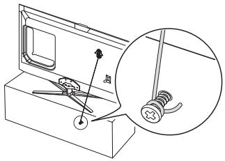 SAMSUNG UE-55ES6300 - Pour éviter toute chute du téléviseur - 1