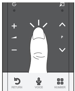 SAMSUNG UE-55ES7000 - Using the Touch Pad - 2