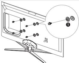 SAMSUNG UE-55ES7000 - Preparazione per l'installazione di un supporto a parete - 1