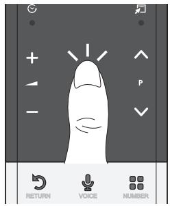 SAMSUNG UE-55ES7000 - Uso del Touch Pad - 2