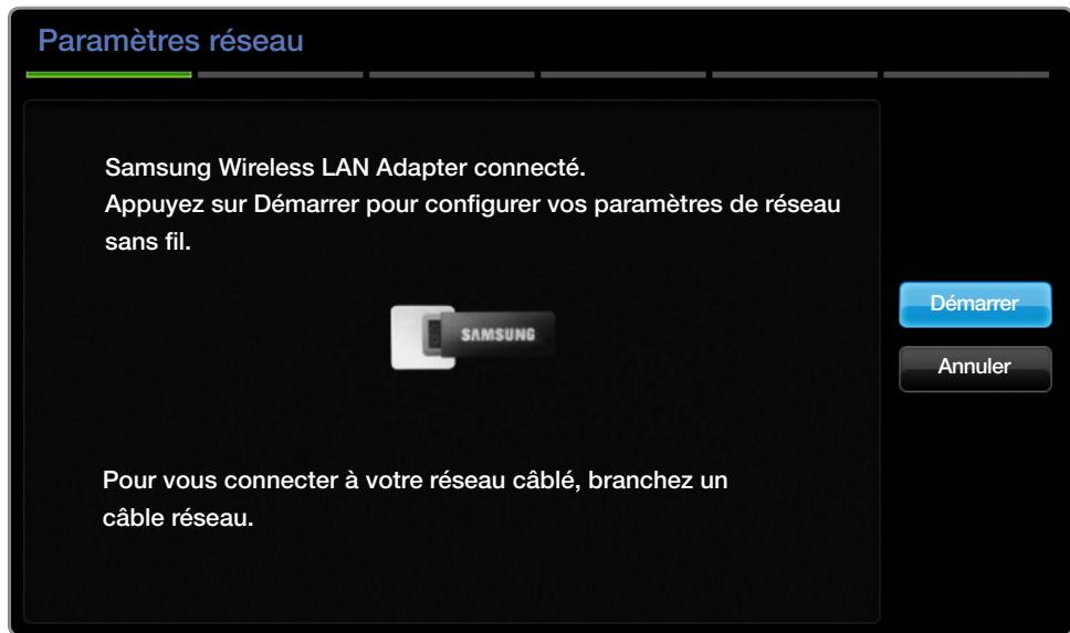 SAMSUNG UE32EH4000 - Procedure de configuration automatique - 1