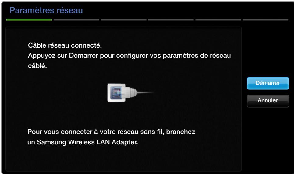 SAMSUNG UE32EH4000 - Procedure de configuration automatique - 1