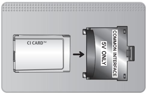 SAMSUNG UE40ES8000SXZF - Connexion à une fente de carte de visionnement TV - 2