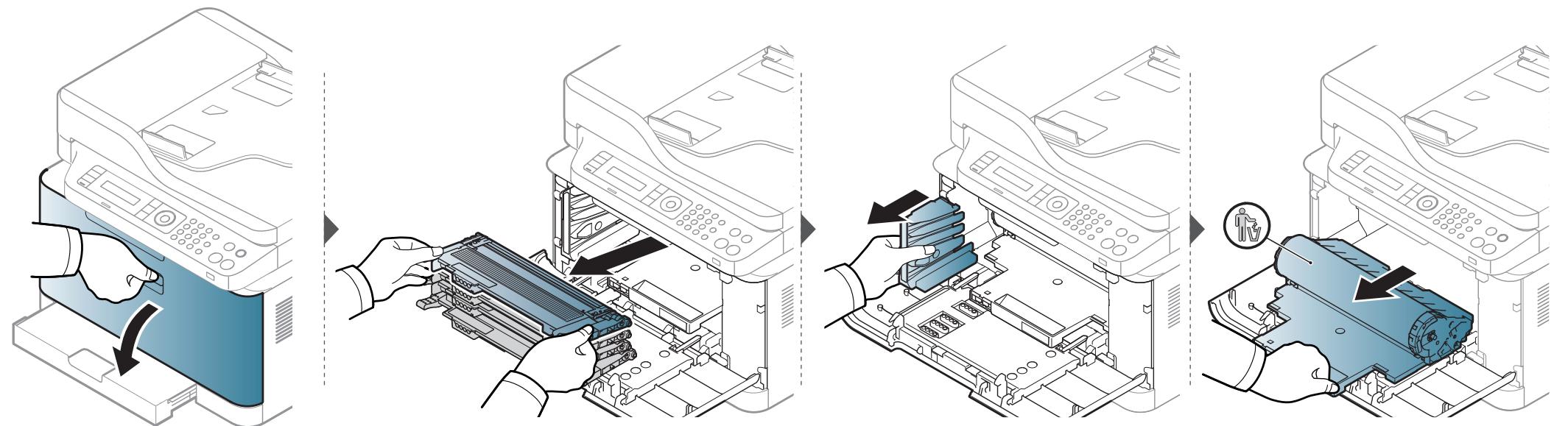 SAMSUNG CLX-3300 - Remplacement de l'unité d'imagerie - 1