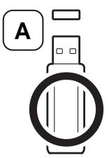 SAMSUNG CLX-4195FW - Einstecken eines USB-Speicherveräts - 1