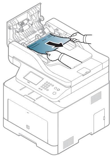 SAMSUNG CLX-6260FW - Vorlagenpapierstau vor Scanner - 3