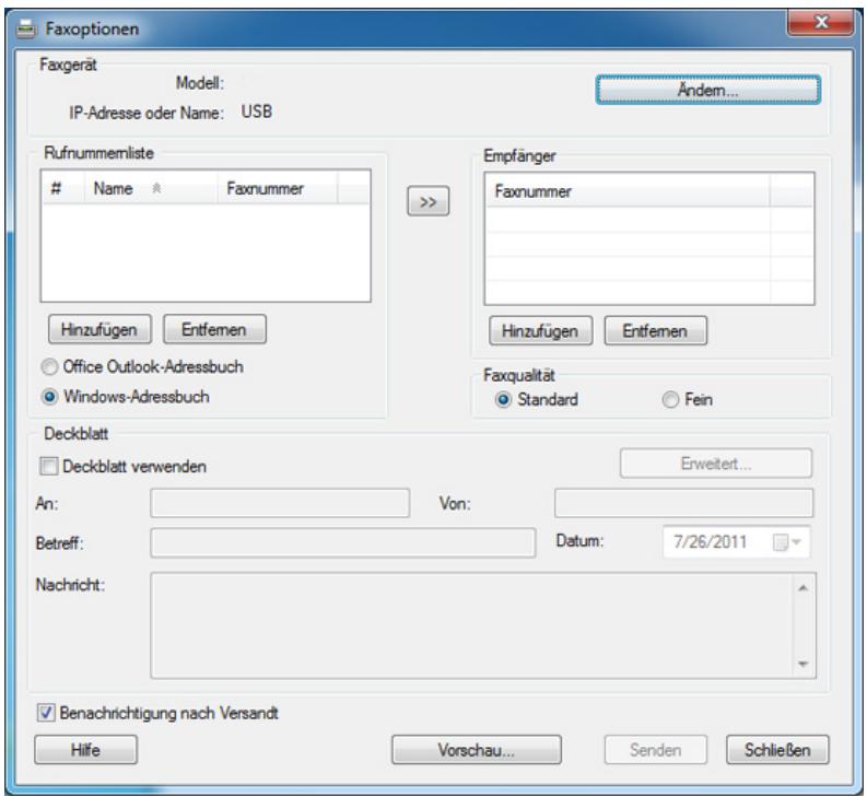 SAMSUNG CLX-6260FW - Faxfunktionen - 1