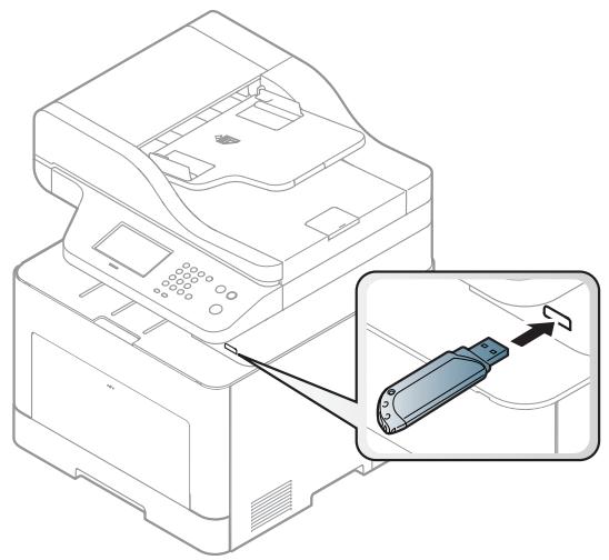 SAMSUNG CLX-6260FW - Scannen zu einem USB-Speicherverät - 2