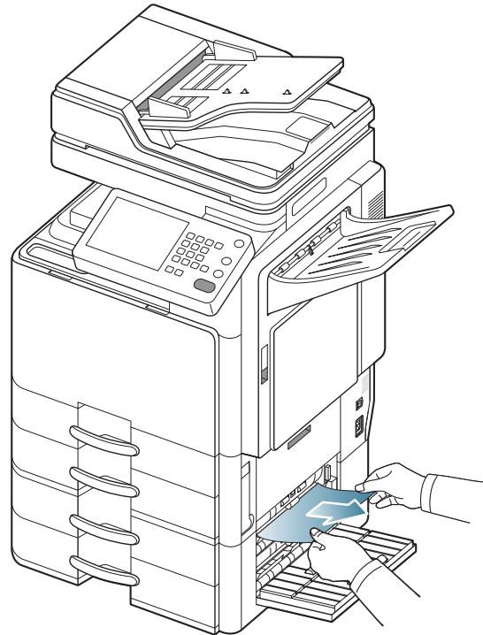 SAMSUNG CLX-9250ND - Bourrage papier à l'intérieur de l'appareil (bourrage d'alimentation 3) - 2