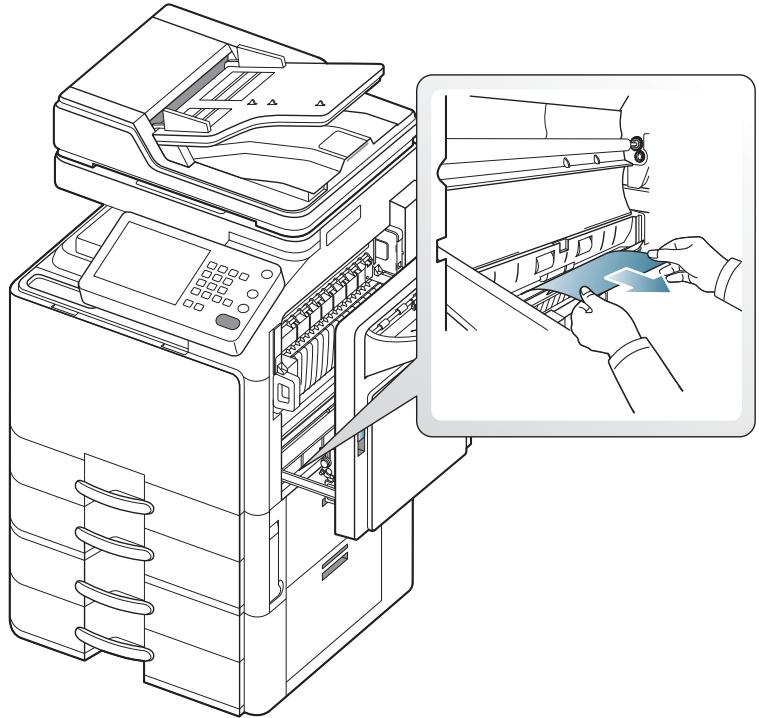 SAMSUNG CLX-9250ND - Bourrage papier dans le bac 1 - 2