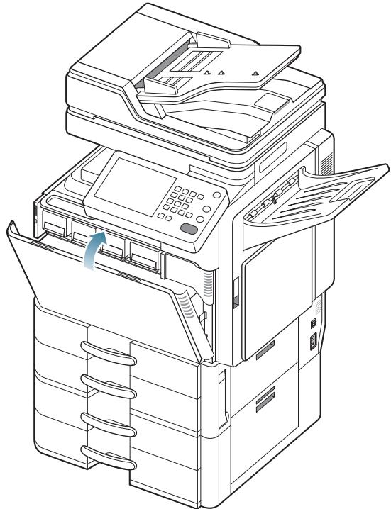 SAMSUNG CLX-9250ND - Remplacement du récapuérateur de toner usage - 4