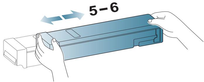SAMSUNG CLX-9250ND - Redistribution du toner - 5