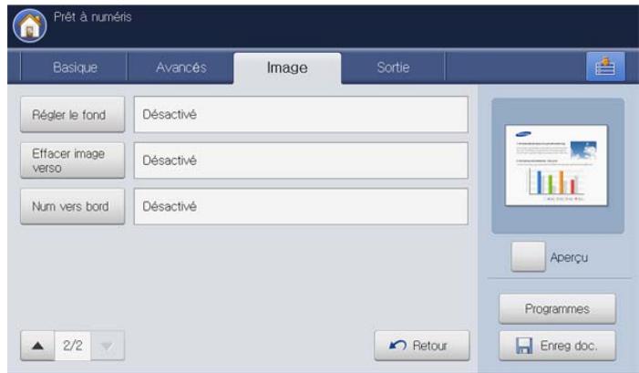 SAMSUNG CLX-9250ND - Onglet Image - 2