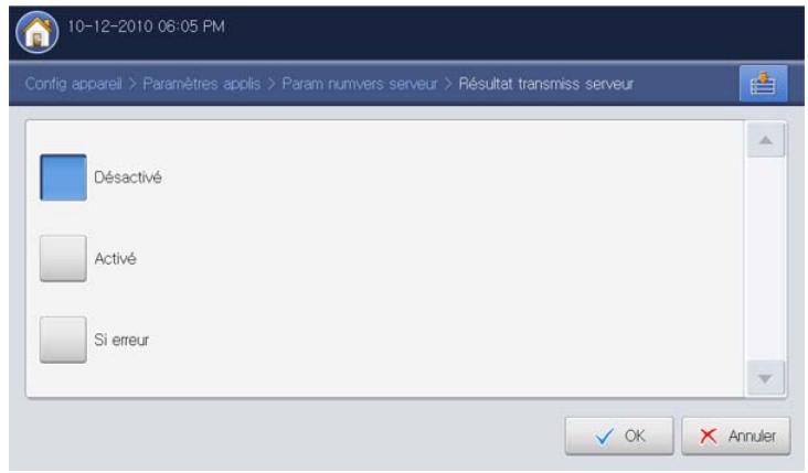 SAMSUNG CLX-9250ND - Impression d'un rapport de confirmation de transmission - 3