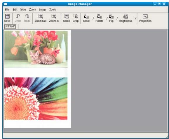 SAMSUNG CLX-9250ND - Utilisation du programme Image Manager - 1