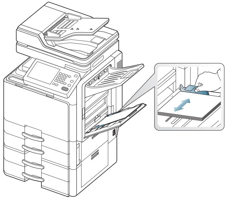 SAMSUNG CLX-9250ND - Conseils pour l'utilisation du bac polyvalent - 4