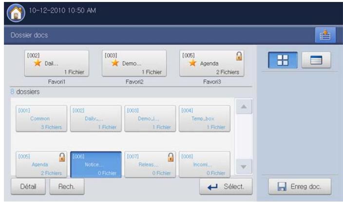 SAMSUNG CLX-9250ND - Affichage d'informations détaillées - 1