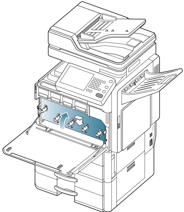 SAMSUNG CLX-9250ND - Nettoyage du bâtonnet pour la poussière de papier et des chargeurs des unités d'imagerie - 8