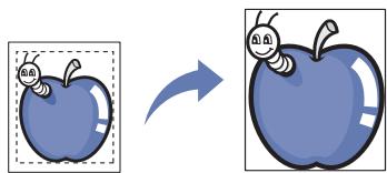 SAMSUNG CLX-9250ND - Suppression des bords - 3